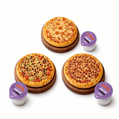 Any 3x 12" Pizza Offer 
