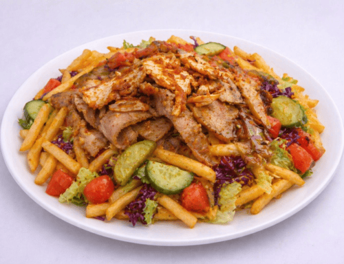 Mix Doner With Fries 